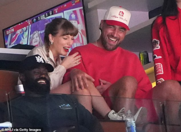 Taylor Swift and Travis Kelce spotted together at the Stanley Cup, fueling engagement speculation.