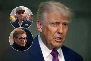 Donald Trump issues warning amid ICE protest tensions with Gavin Newsom and Karen Bass