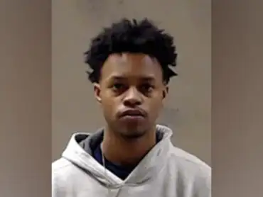 Mugshot of rapper Silentó following his sentencing to 30 years in prison for the murder of his cousin.