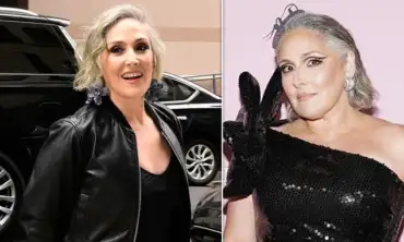 Ricki Lake smiles confidently after revealing her plastic surgery transformation following 40lb weight loss.